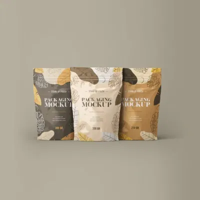 Snack tè cioccolato confezionamento zip con valvola caffè a fondo piatto Borsa a tracolla