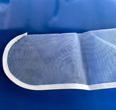  Calza filtrante in rete di nylon da 50 micron con anello da 7 pollici, lunghezza 15 pollici