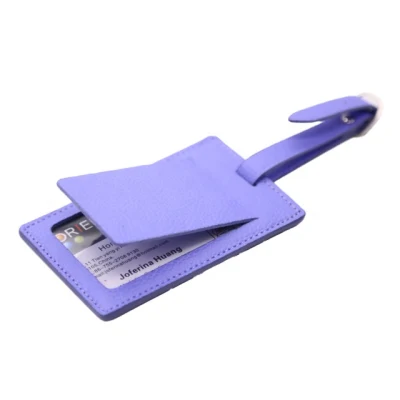 Vendita all&prime;ingrosso Moda gomma PVC morbida gomma retro Ribbon set per Etichetta per valigie in pelle PU souvenir Travel