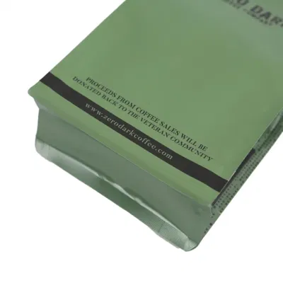 Astuccio per tè da caffè in PLA compostabile biodegradabile personalizzato per la stampa Borsa