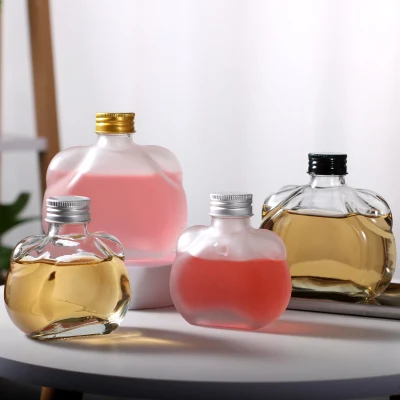 Carino biberon per acqua potabile tazze per succhi ermetici riutilizzabili vasetto per acqua a prova di perdite per vasetto per salsa, contenitore per bevande per succhi
