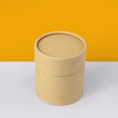 Firstsail carta biodegradabile di alta qualità Kraft Confezione Box caffè regalo Confezione di tubi in Lipbalm cosmetici per alimenti per tè