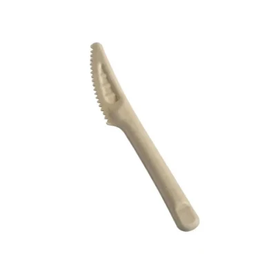 Posate biodegradabili Pasta di zucchero in bagasse Pasta compostabile cucchiaio/forchetta/coltello Kit posate per Stoviglie monouso