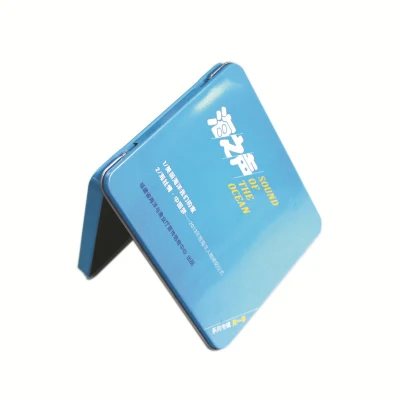 Produttore Custom Empty Thin CD Packaging Tin Case DVD Tin Scatola
