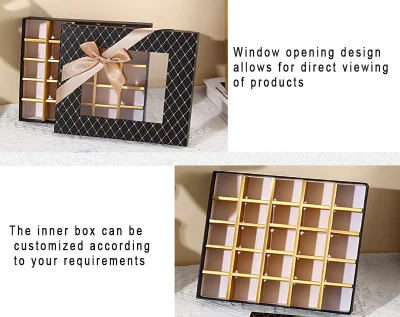 Confezione di cioccolato in cartone Hot Selling personalizzabile