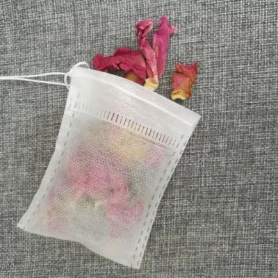 6*8cm di tessuto non tessuto di grado alimentare sacco da tè vuoto per Tè sciolto