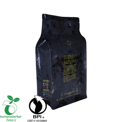 500 g di foglio di alluminio con zip stampata, sacchetto per tè e caffè vuoto riciclato Borsa
