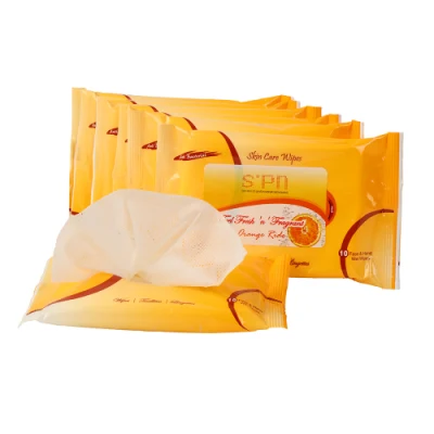 Non tessuti speciali confezionati singolarmente 80PCS Hypoallergenicity 99.9% acqua pura Baby Salviette umide disinfettare il tessuto molle umido