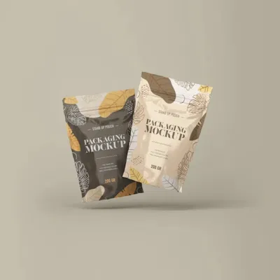 Snack tè cioccolato confezionamento zip con valvola caffè a fondo piatto Borsa a tracolla