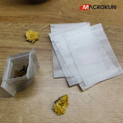 Sacchetto filtrante in tessuto non tessuto con sacco da tè in fibra di mais biodegradabile Sacchetto vuoto