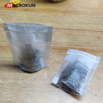 Sacchetto filtrante in tessuto non tessuto con sacco da tè in fibra di mais biodegradabile Sacchetto vuoto