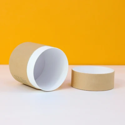 Firstsail carta biodegradabile di alta qualità Kraft Confezione Box caffè regalo Confezione di tubi in Lipbalm cosmetici per alimenti per tè