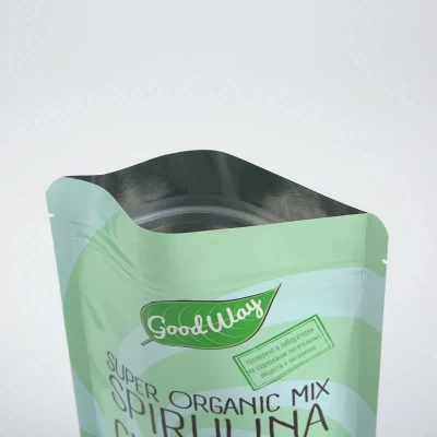 Sacchetti di plastica personalizzati termosigillare lamina di alluminio Stang up Mylar Pacchetto con chiusura a zip