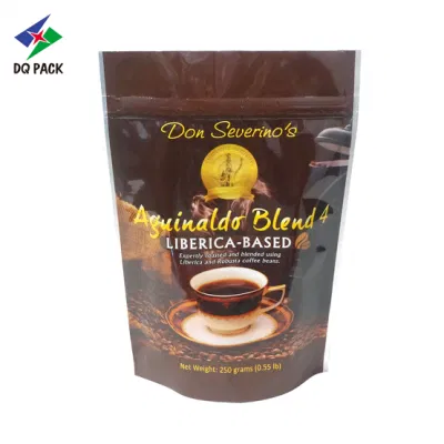 Nuovo tipo Stand up biodegradabile Food Sealing sacchetto con zip personalizzato Confezione colorata con astuccio per tè al caffè