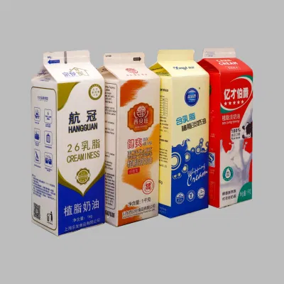 Acqua/latte/succo di frutta/frutta/acqua/Spice Gable Top Paper Confezione cartone
