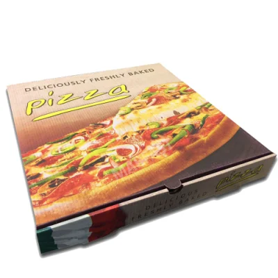 Bella prezzo basso personalizzato Logo Pizza scatole cibo imballaggio scatole