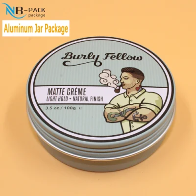 30 g bello vaso in alluminio piccole donne vasi cosmetici