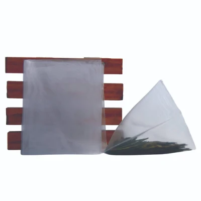 SACCHETTI per tè in nylon trasparenti 65X 80 mm, filtro monouso con stringa