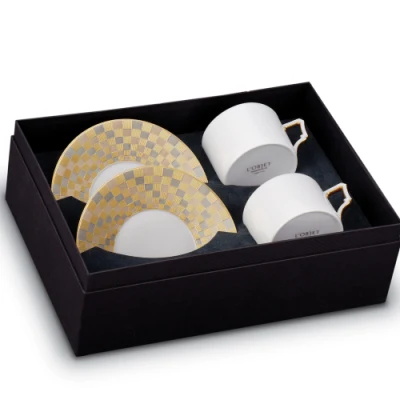 Confezione regalo promozionale di lusso con set da tè personalizzato