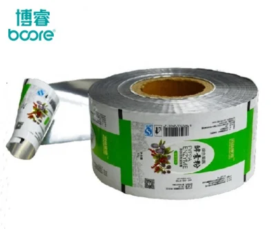 Torta in HDPE riciclato cioccolato caramellato patatine caffè tè latte Salviette umide in polvere sacchetto confezionamento alimentare pellicola in rotolo di plastica