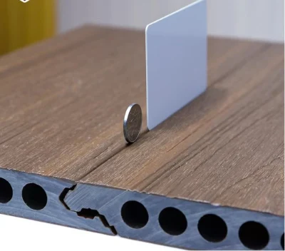 Nuovo 3D legno grano Deck basso prezzo legno plastica scheda