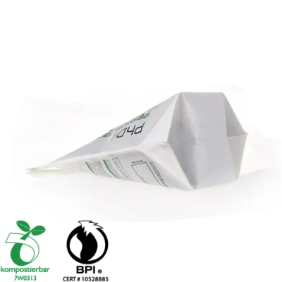 Custom stampato finestra trasparente personalizzata Eco Bag Produttore in Cina