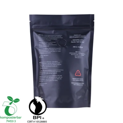Food Ziplock biodegradabile Eco Bag Produttore di poliestere dalla Cina