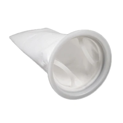 Sacchetto filtrante per liquidi in rete di nylon PP PE in polipropilene per filtrazione
