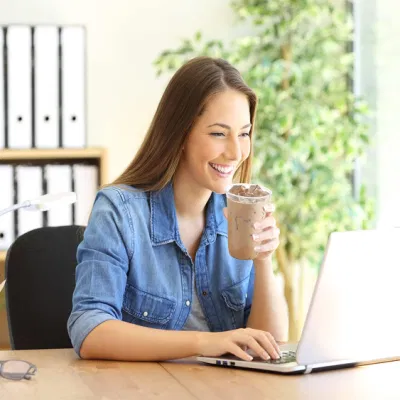Tazze PLA in plastica per bevande fredde caffè freddo Succhi di tè