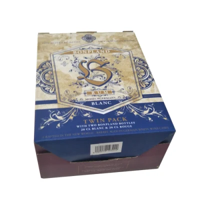 Cartone ondulato personalizzato bello forte a buon mercato scatola di carta per imballaggio