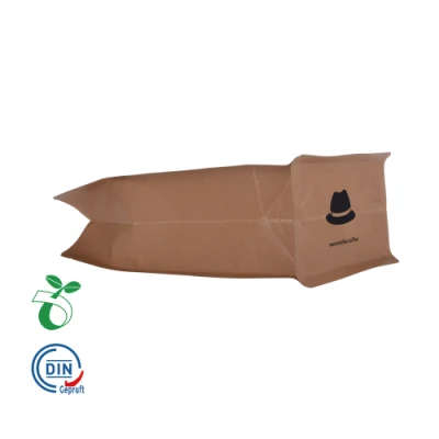 Sacchetti di cotone di plastica biodegradabili vuoti amido di mais Pyramid tè Borse