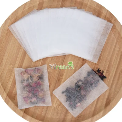 Yireen′ S PLA fibra di mais Borse da tè non tessuti (50 x 60 mm), ecocompatibili e rispettosi della terra