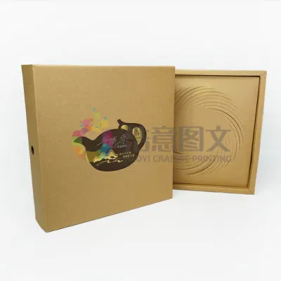 Cina Commercio all&prime;ingrosso carta Kraft / tè creativo Confezione regalo/cassetto scatola