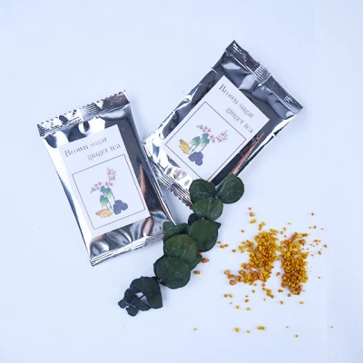 Tisana Buckwheat Brown Sugar Ginger Instant Womb Detox Tea con Etichetta privata