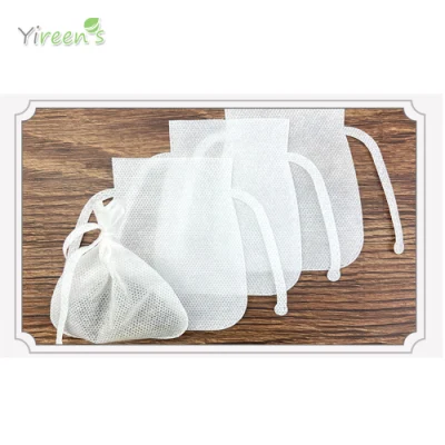 Sacchetto di caffè in tessuto non tessuto infusori di tè per polvere di medicina di imballaggio Piante di erbe semi bagno di sale di spezie