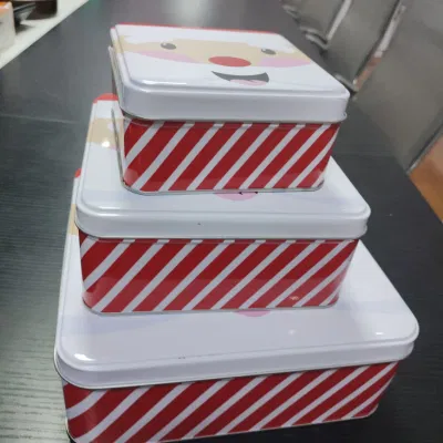 Grande scatola di stagno Creative cibo grado tè caramella Tin Confezione del contenitore