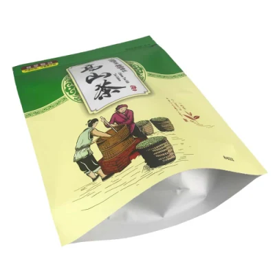 125 g 250 g 500 g di tè Kraft vuoto Stand up Sacchetti per imballaggio