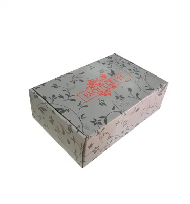 Confezione di carta per abbigliamento Beautiful Colour con vernice lucida