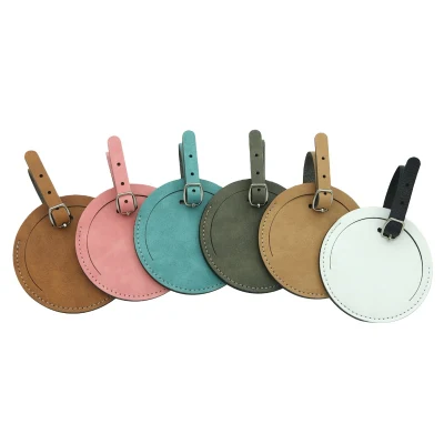 Vendita all&prime;ingrosso Moda gomma PVC morbida gomma retro Ribbon set per Etichetta per valigie in pelle PU souvenir Travel