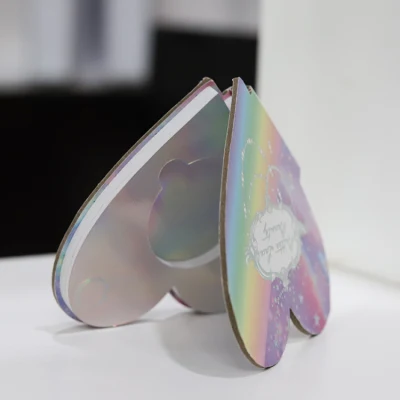 Produttore Design forma del cuore singolo Pan vuoto tavolozza di ombretto magnetico Imballaggio