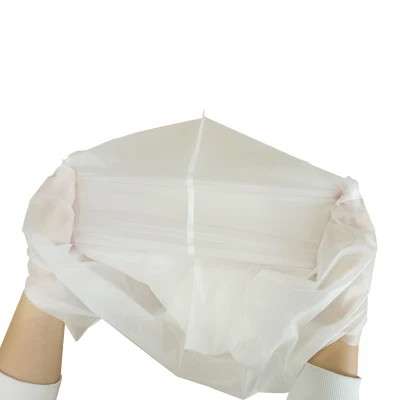 Fashion Boutique Portable Folding 100% materiale biodegradabile sacchetti per la spesa in plastica