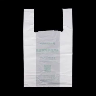Fashion Boutique Portable Folding 100% materiale biodegradabile sacchetti per la spesa in plastica