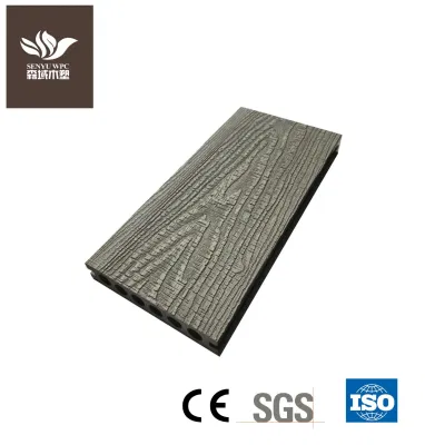 Legno plastica composito Decking per esterni pavimenti in legno pannello con CE