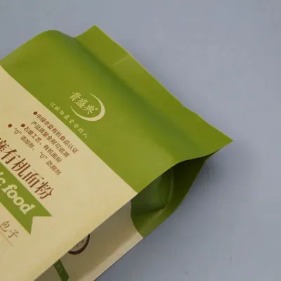 Sacchetto con fondo piatto per tè vuoto con valvola e.