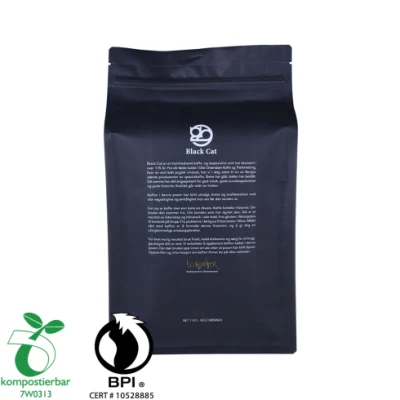 Confezionamento del caffè riciclabile sacchetto di plastica con chiusura a zip