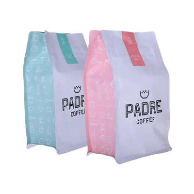 Materiale laminato richiudibile foglio di alluminio sacchetto di tè vuoto in plastica non sbiancato