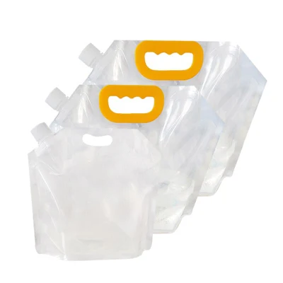 50 ml - sacchetto impaccante del becco da 2100 ml dell&prime;acqua potabile della spremuta del becco del sacchetto del sacchetto di Eco della bevanda della spremuta liquida di plastica pura amichevole di plastica completamente trasparente del becco