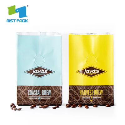 Confezione di zucchero da caffè con fodino in alluminio certificato FDA