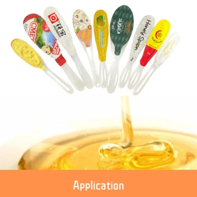 Macchina per impacchettamento automatico in plastica 10g 15g 20g di cucchiaino di miele liquido Riempitrice