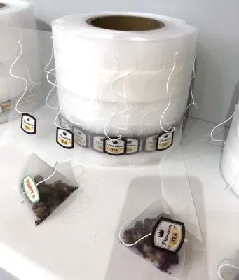 Sacchetto per tè in nylon con filtro a rete FDA, tipo a piramide tridimensionale